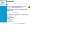Desktop Screenshot of actualsoftware.com